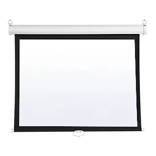 商品画像:壁掛け式 82インチスクリーン