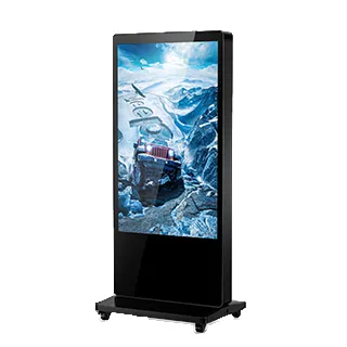商品画像：65インチ　据え置き縦型屋外用サイネージディスプレイ ELC-V651U
